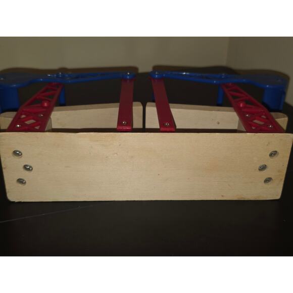 Thomas & Friends Wooden Railway - Double Lift Drawbridge - Red & Blue - Brio - Picture 6 of 6